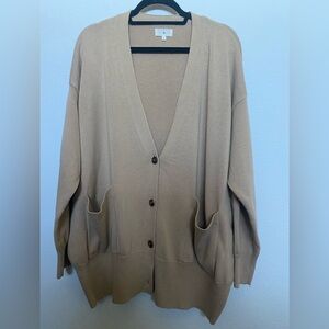 Lou & Grey Oversized Boyfriend Cardigan